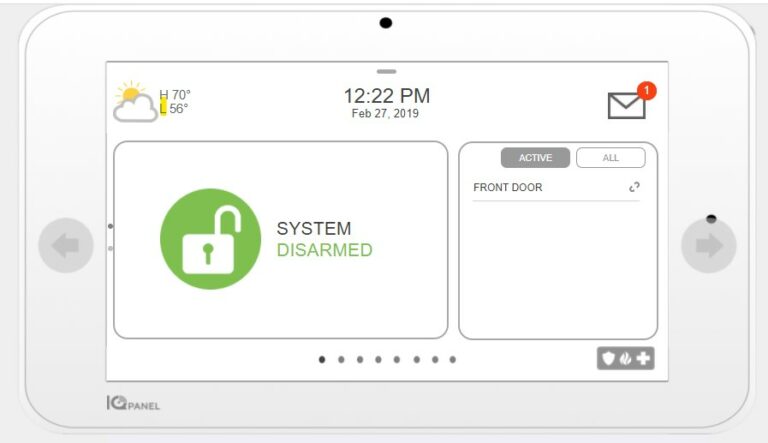 smart home security